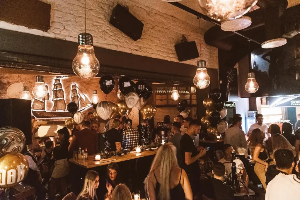 Dok bar in Belgrade.