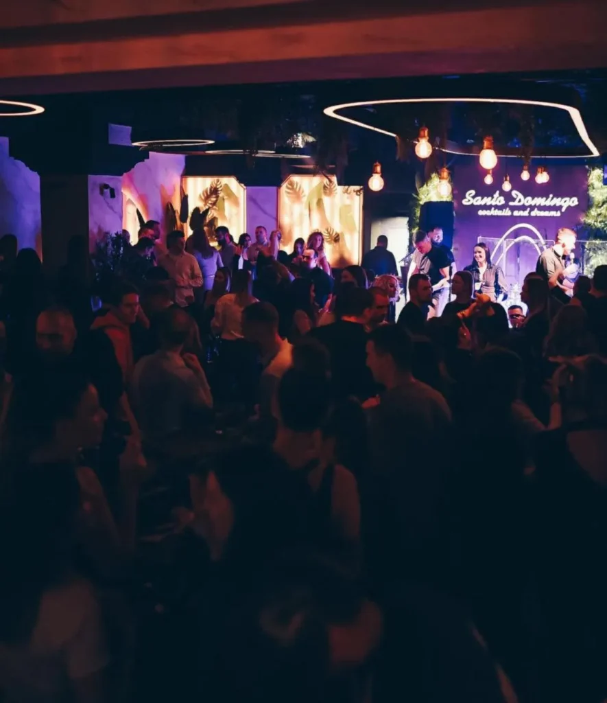 Belgrade bar Santo Domingo.