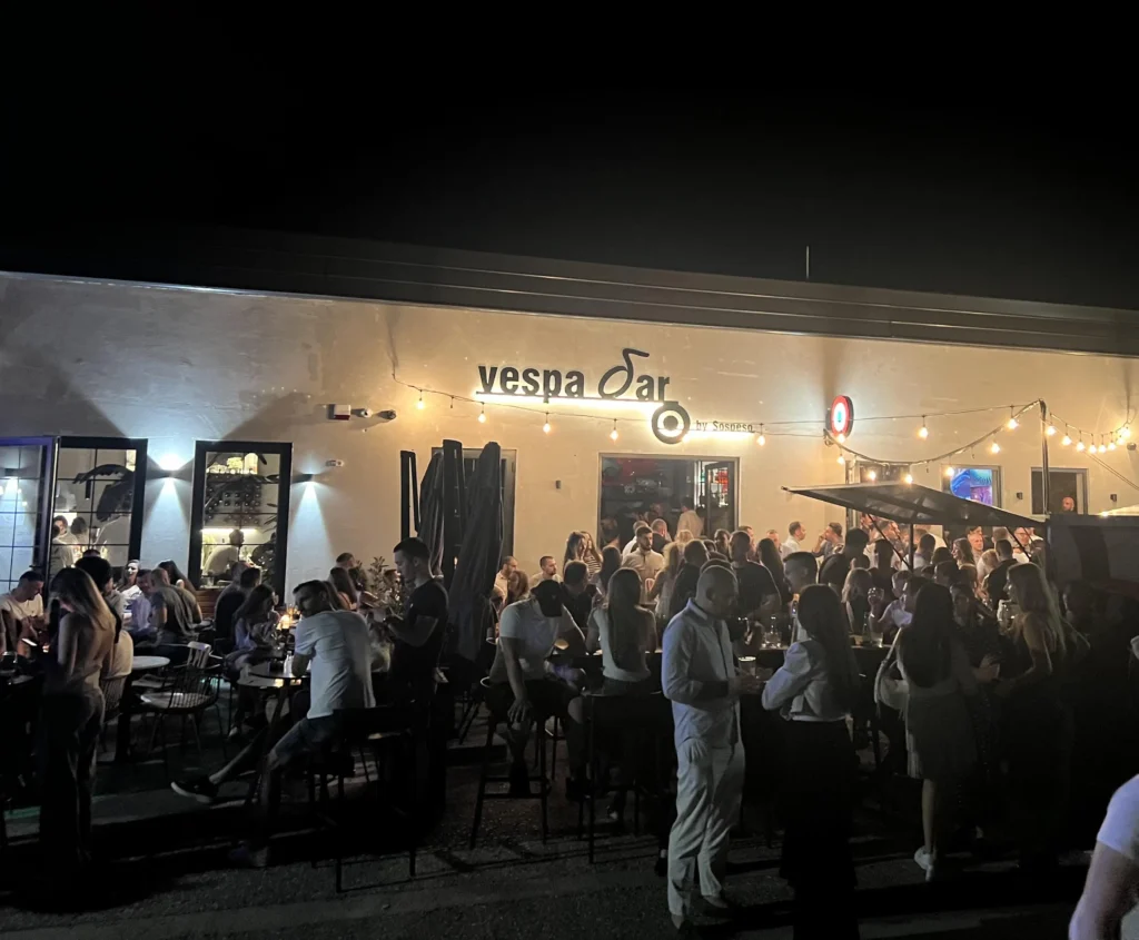 Belgrade bar vespa.