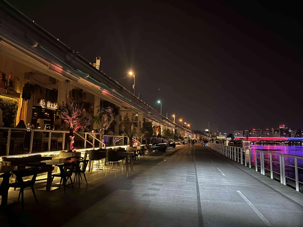 Nightlife area in Belgrade, Beton hala.