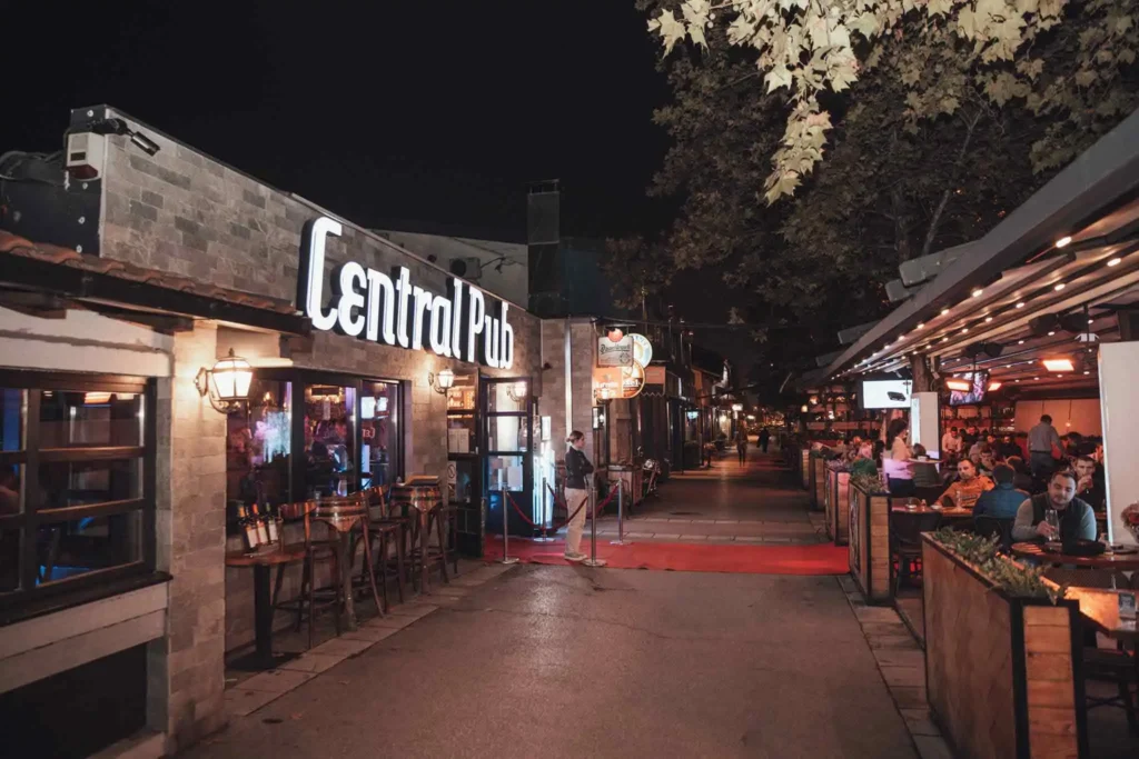 Central Pub in Belgrade.