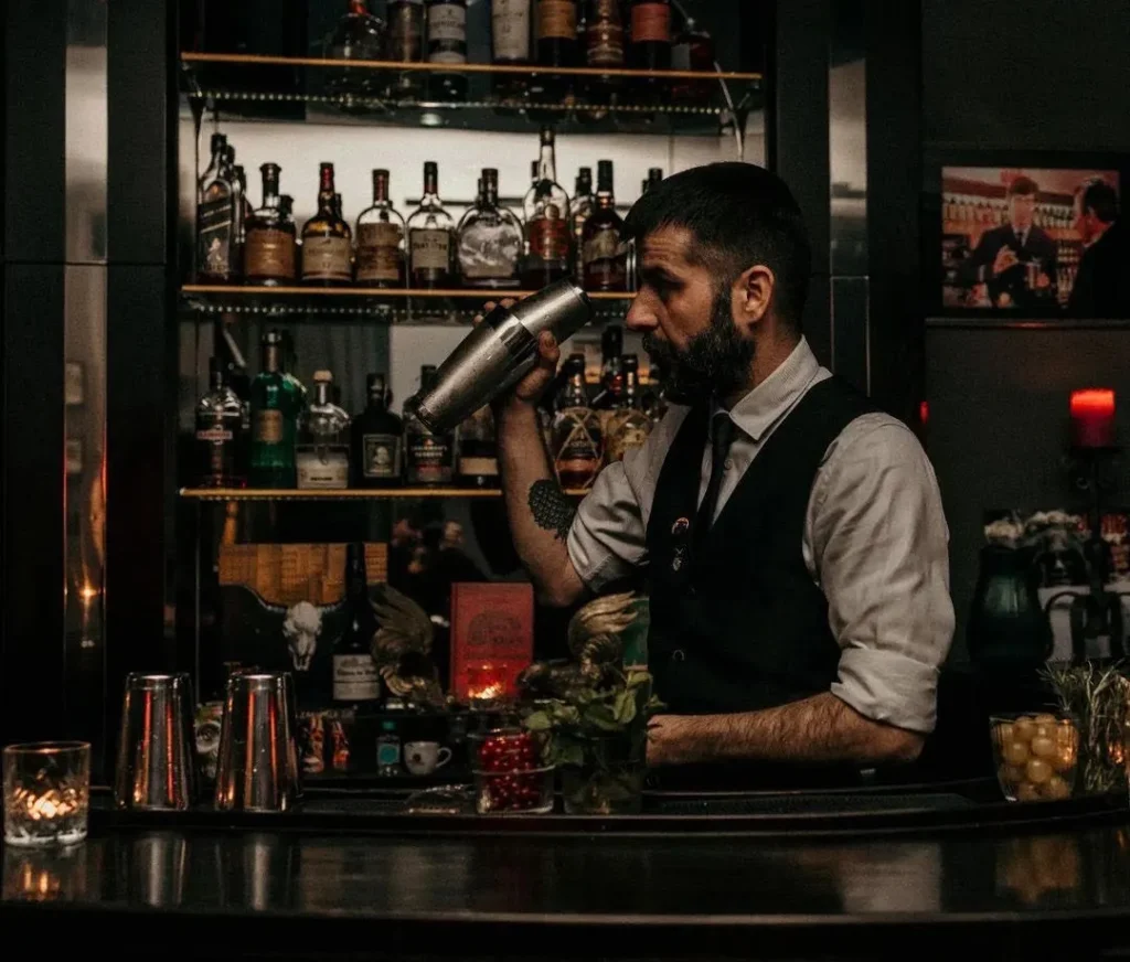 Hanky Panky Belgrade cocktail bar.