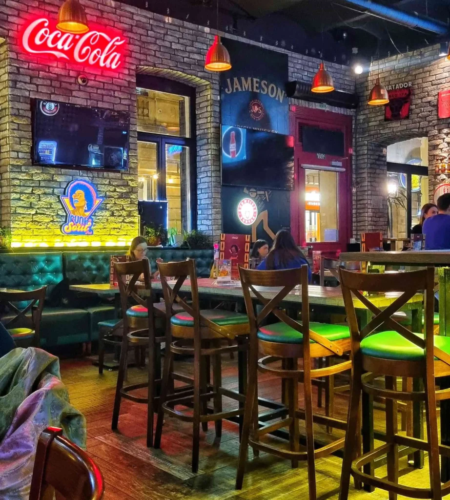 Belgrade pub.