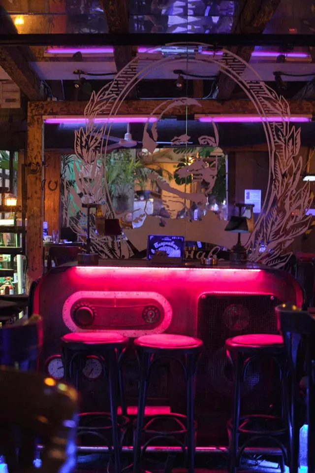 Blaznavac cocktail bar in Belgrade.