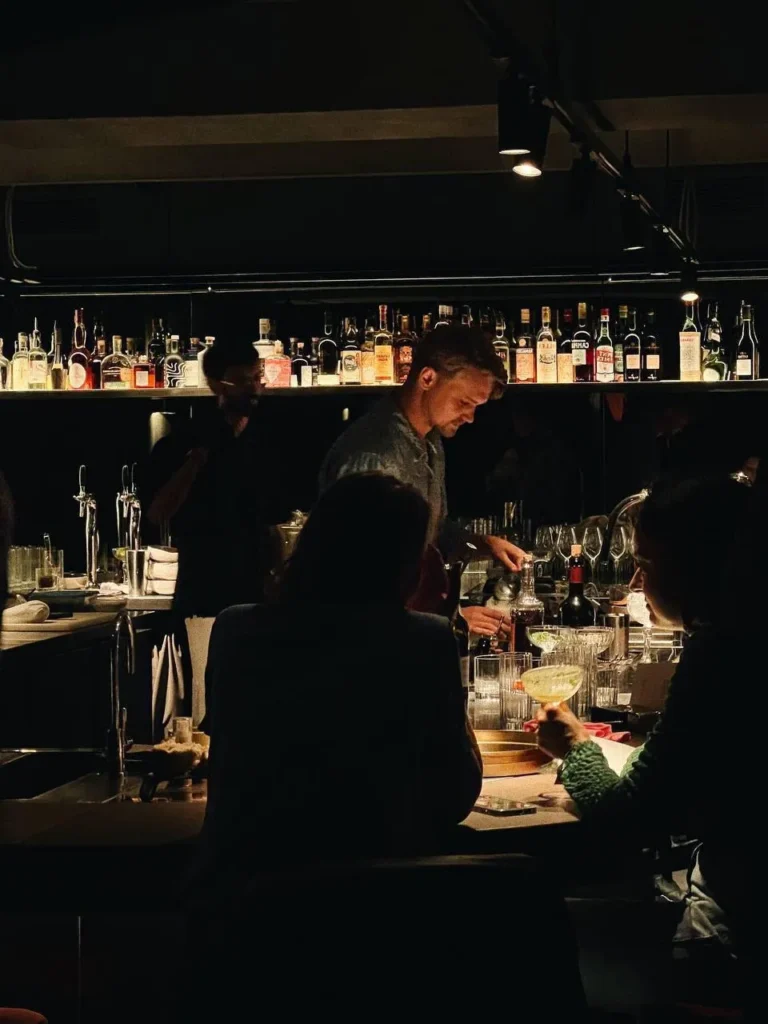 Jet Set Belgrade cocktail bar.